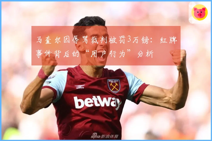 马奎尔因辱骂裁判被罚3万镑：红牌事件背后的“用户行为”分析